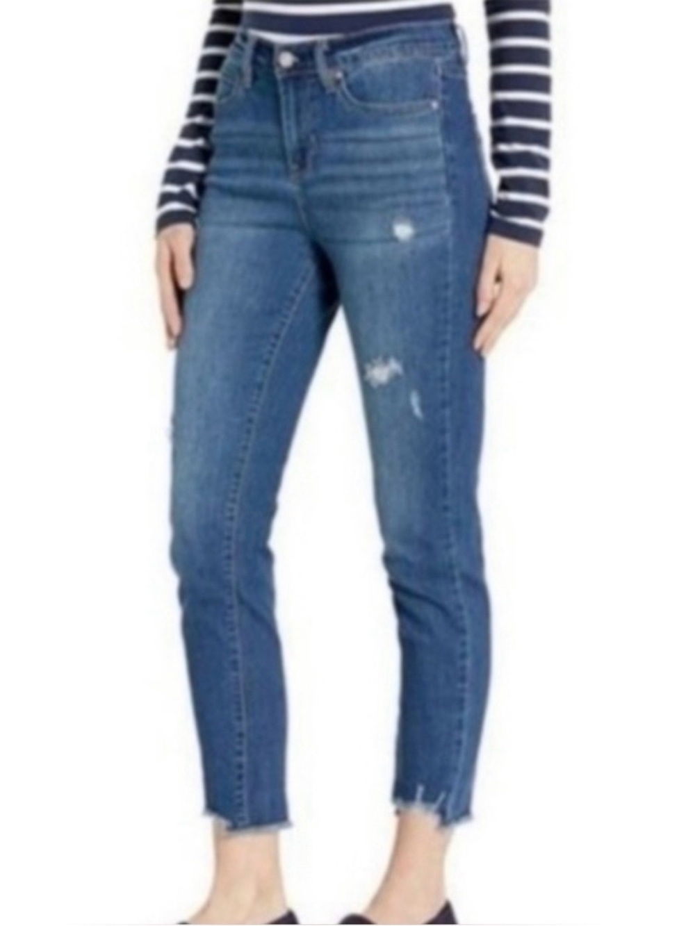 Nicole Miller SOHO high rise ankle skinny jeans soft stretch comfortable